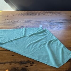 Mint Green Scarf/Poncho - OS